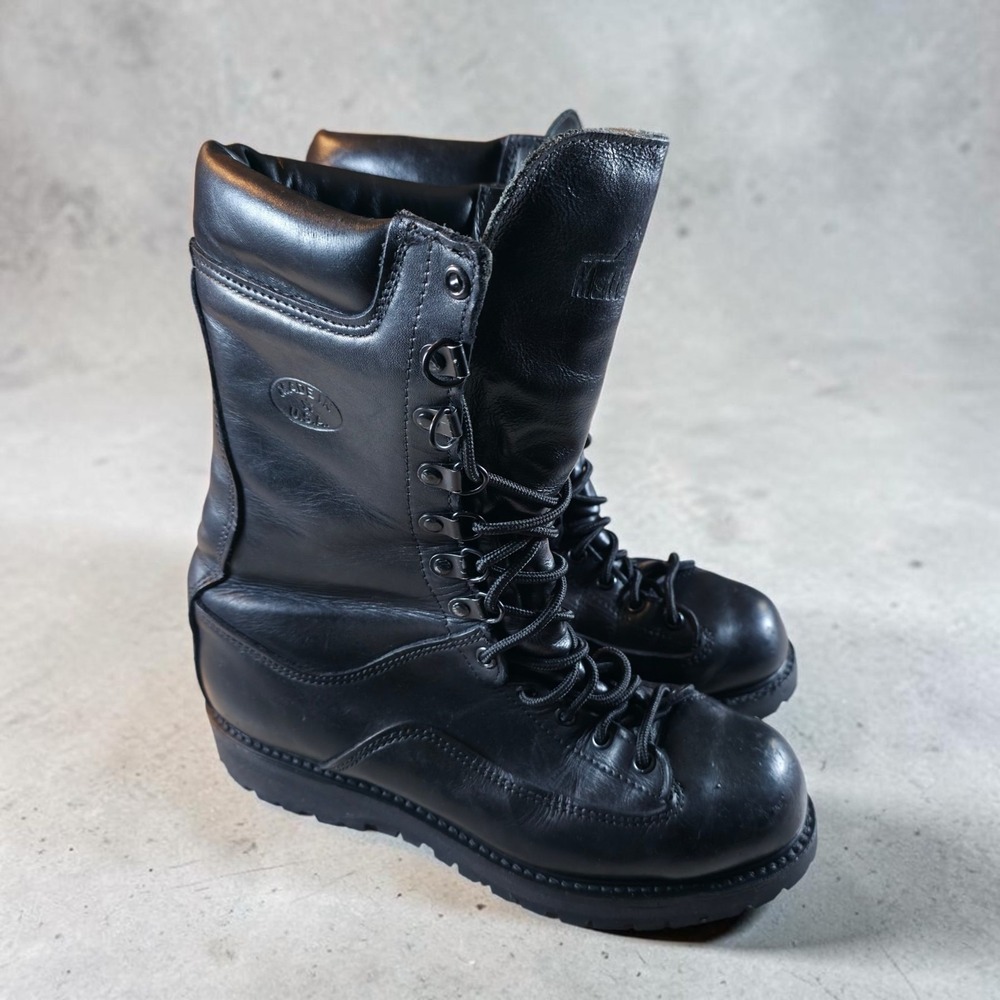 Matterhorn Mens Size 6.5 W Goretex Thinsulate Safety Toe Vibram Boots USA Made.